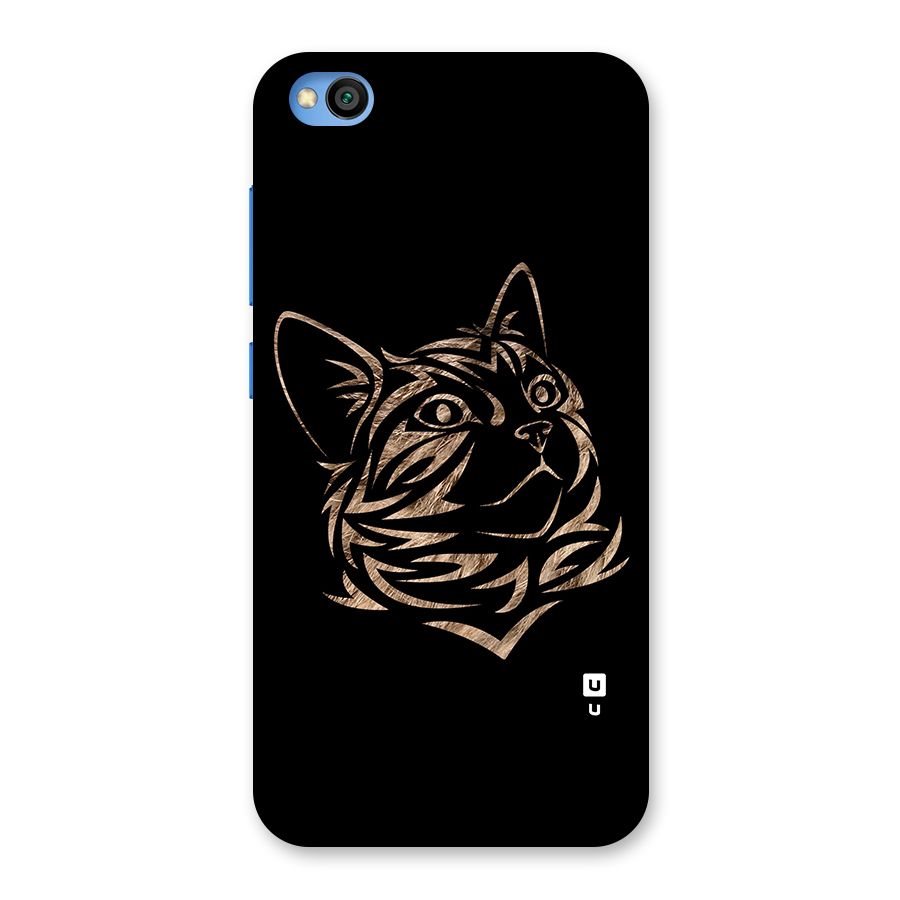Tribal Cat Back Case for Redmi Go