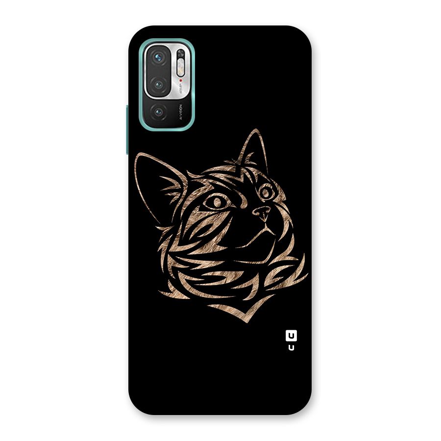 Tribal Cat Back Case for Redmi Note 10T 5G