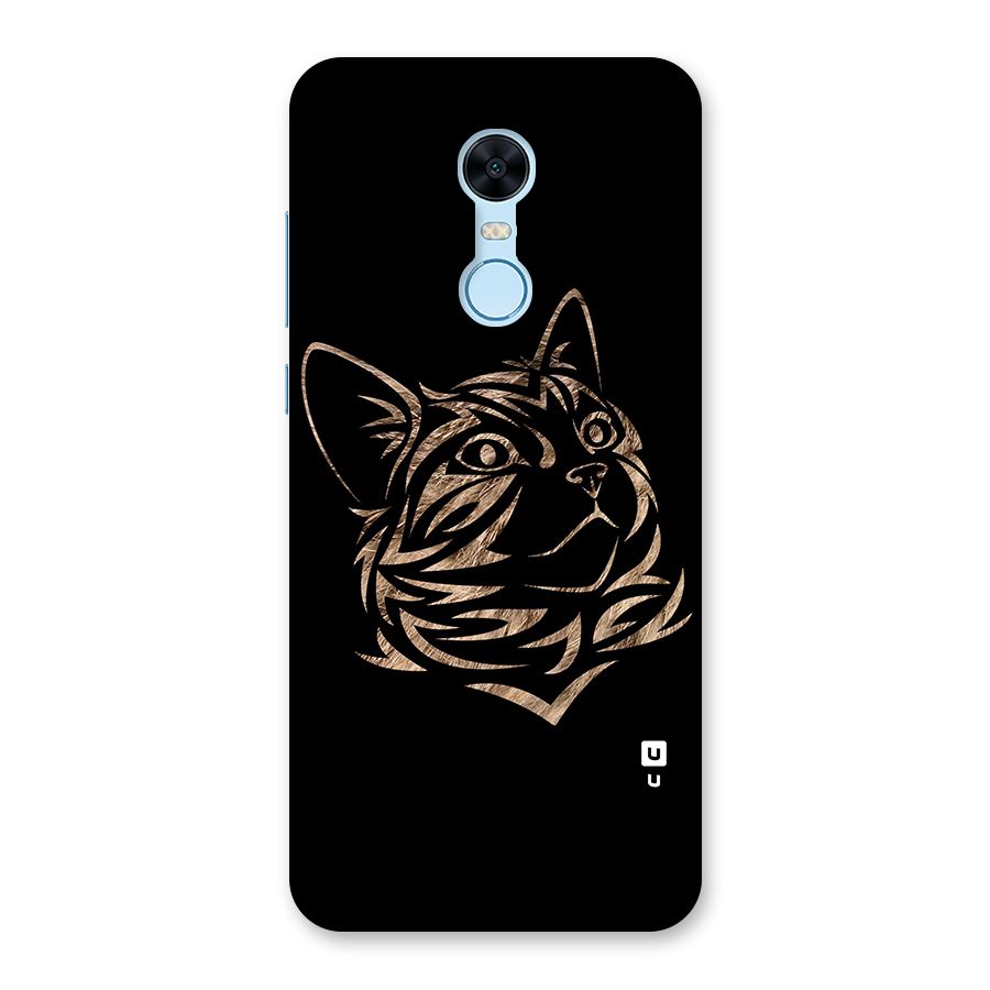 Tribal Cat Back Case for Redmi Note 5