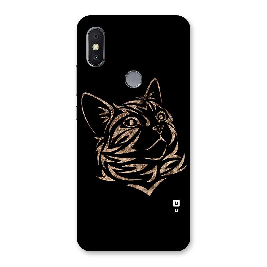 Tribal Cat Back Case for Redmi Y2