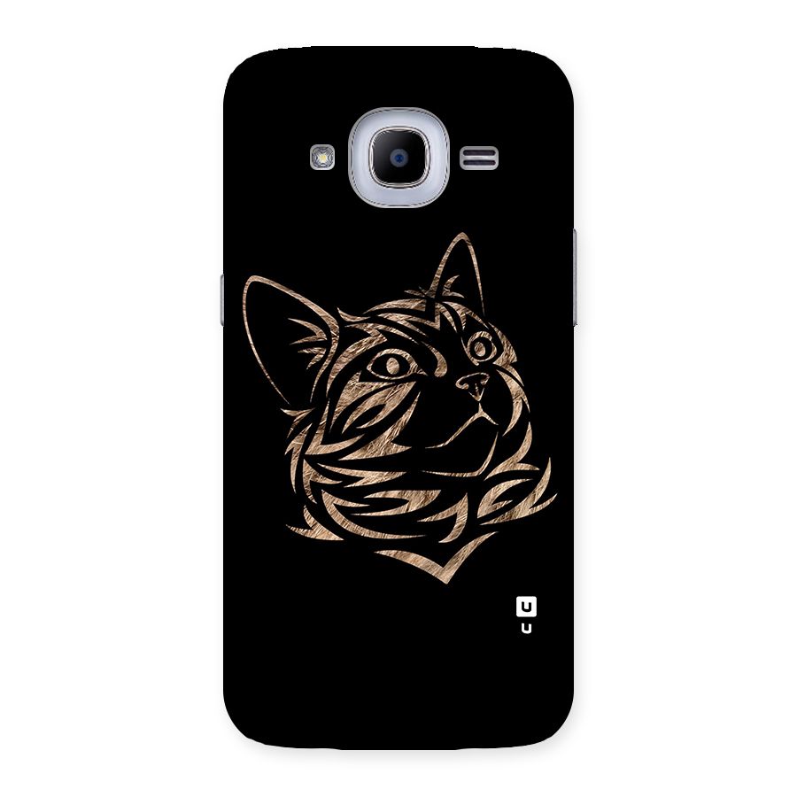 Tribal Cat Back Case for Samsung Galaxy J2 Pro