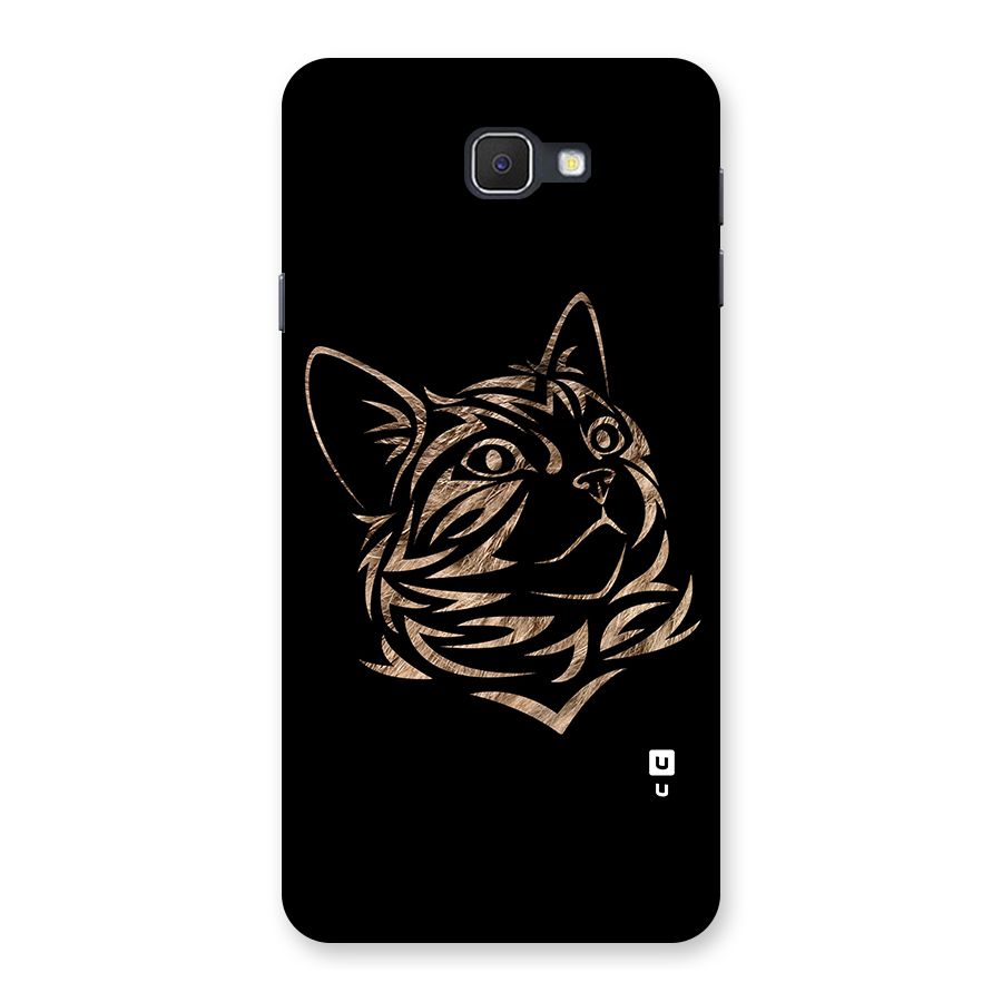 Tribal Cat Back Case for Samsung Galaxy J7 Prime