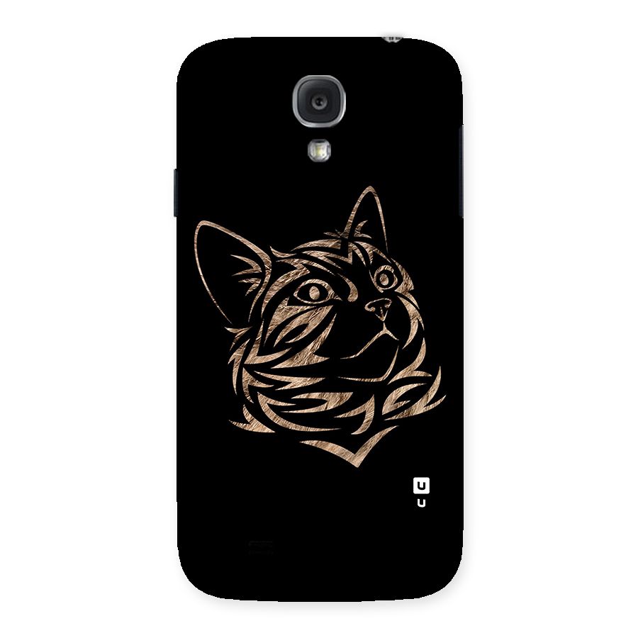 Tribal Cat Back Case for Samsung Galaxy S4