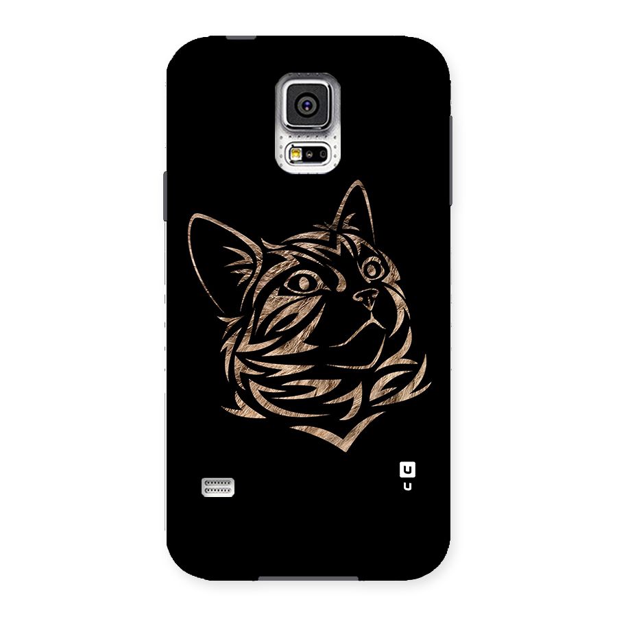Tribal Cat Back Case for Samsung Galaxy S5