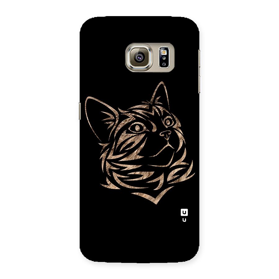 Tribal Cat Back Case for Samsung Galaxy S6 Edge