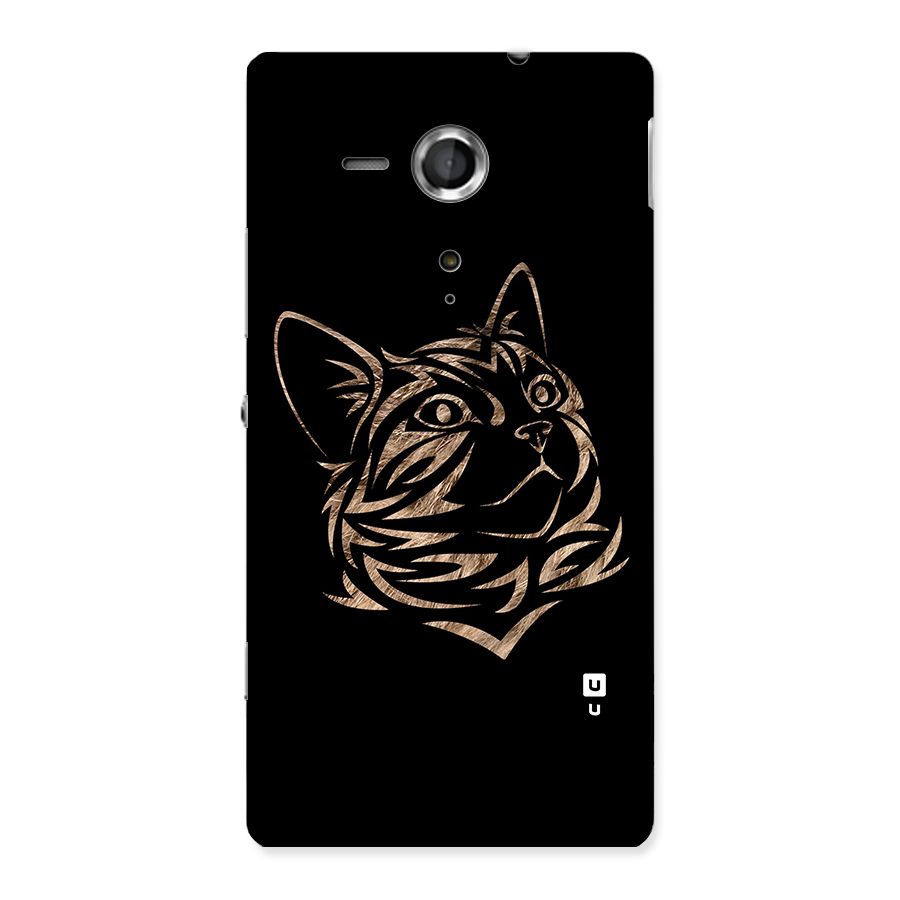 Tribal Cat Back Case for Sony Xperia SP