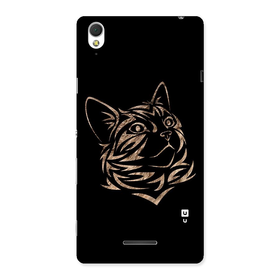 Tribal Cat Back Case for Sony Xperia T3