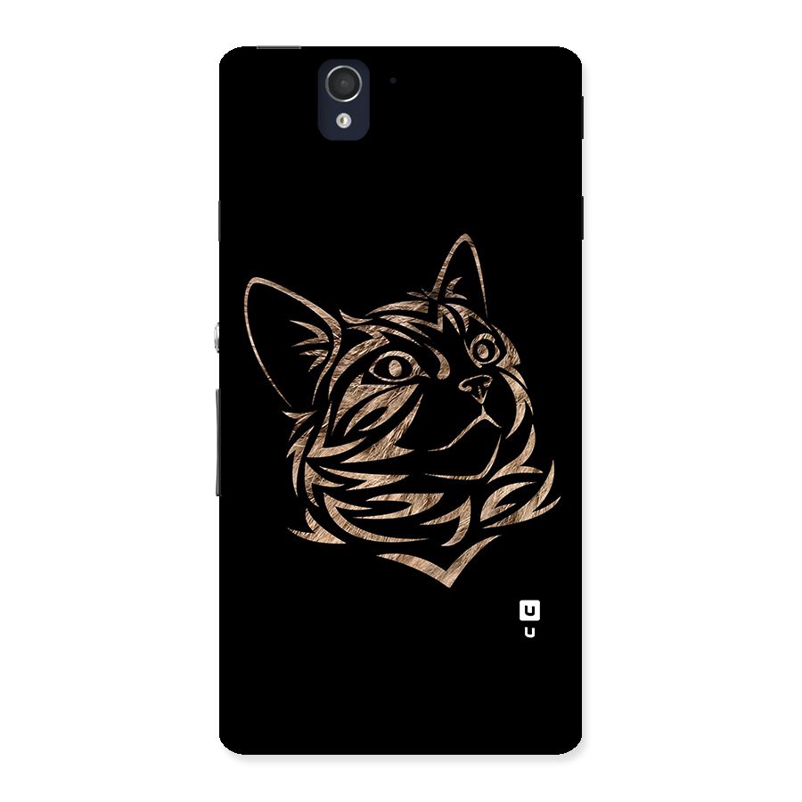 Tribal Cat Back Case for Sony Xperia Z