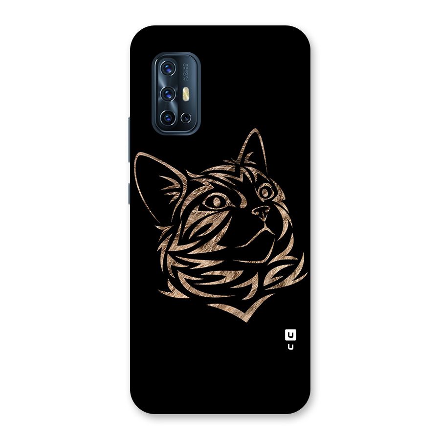 Tribal Cat Back Case for Vivo V17