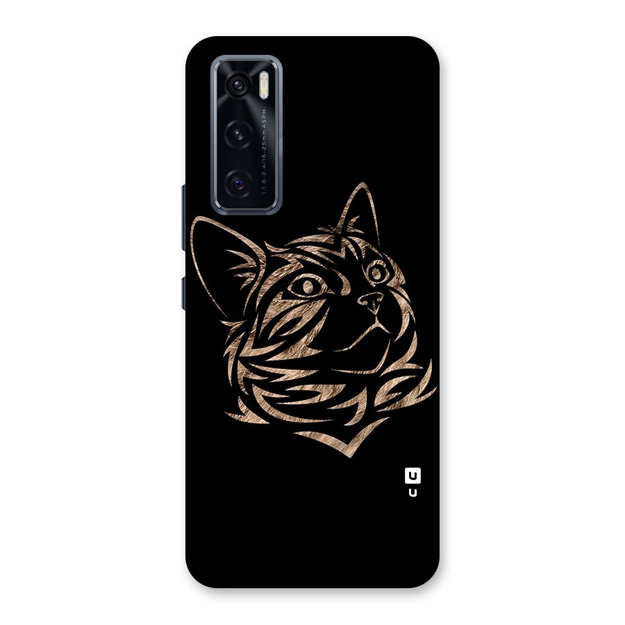 Tribal Cat Back Case for Vivo V20 SE