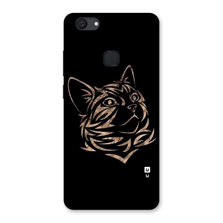 Tribal Cat Back Case for Vivo V7 Plus