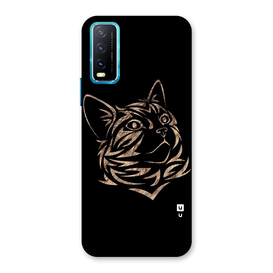 Tribal Cat Back Case for Vivo Y20G