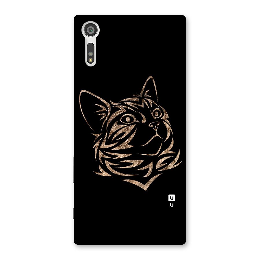 Tribal Cat Back Case for Xperia XZ