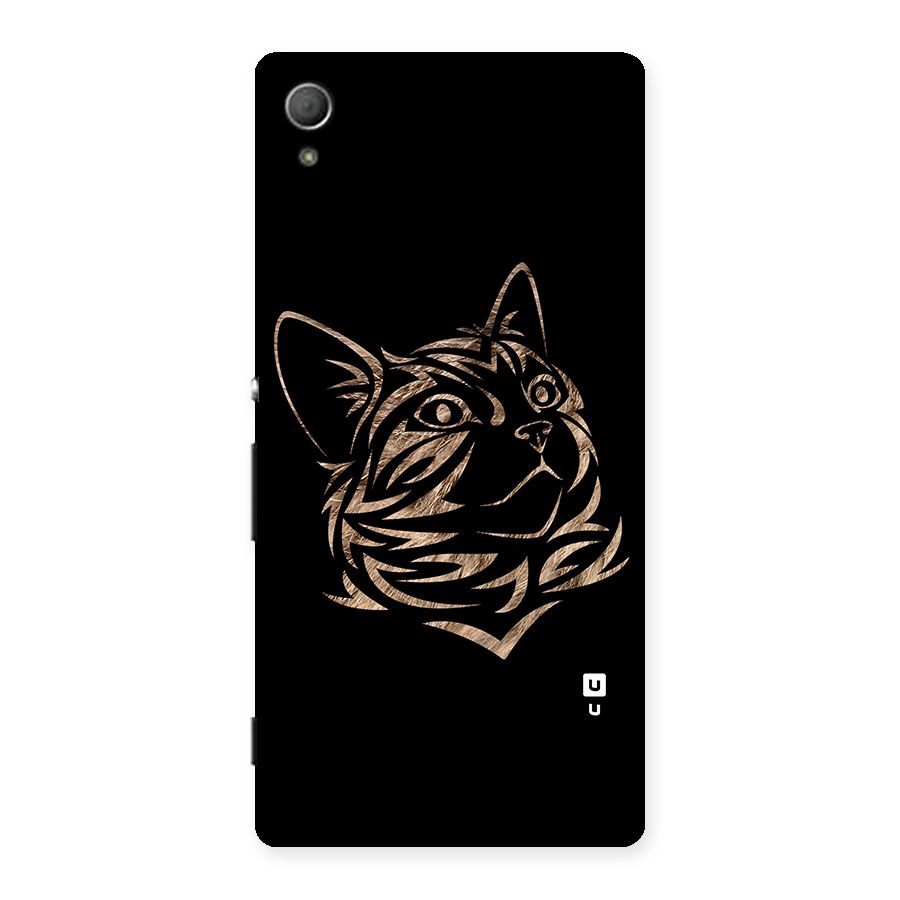Tribal Cat Back Case for Xperia Z3 Plus
