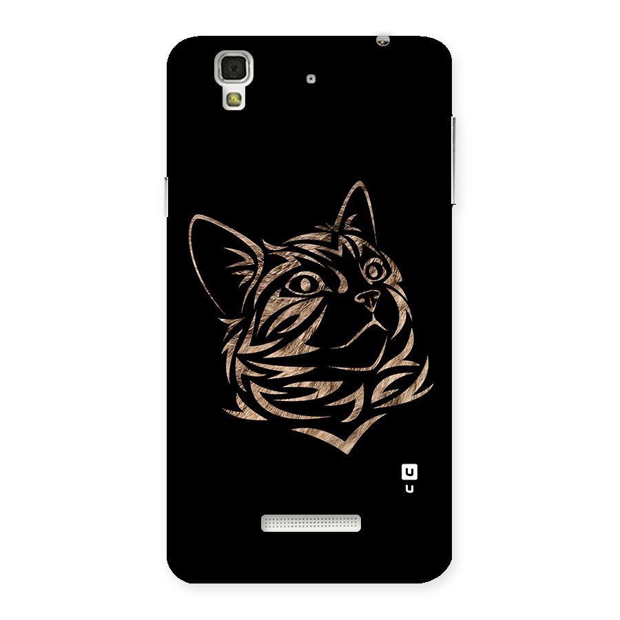 Tribal Cat Back Case for Yu Yureka