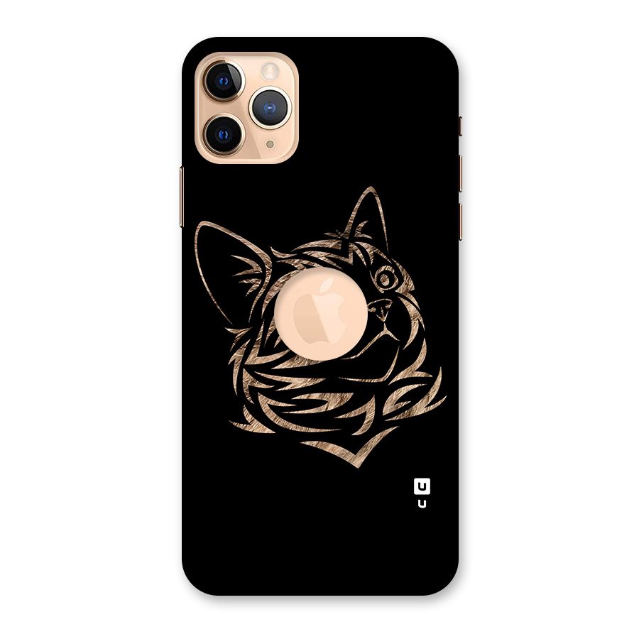 Tribal Cat Back Case for iPhone 11 Pro Max Logo Cut