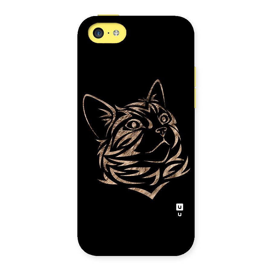 Tribal Cat Back Case for iPhone 5C