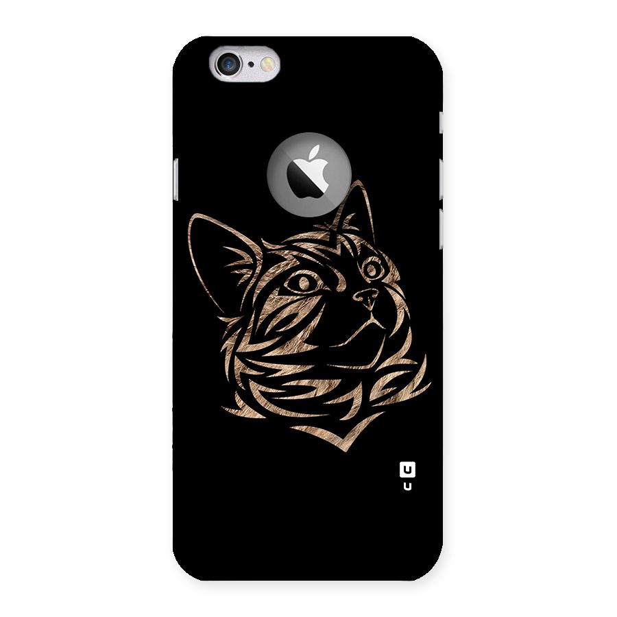 Tribal Cat Back Case for iPhone 6 Logo Cut
