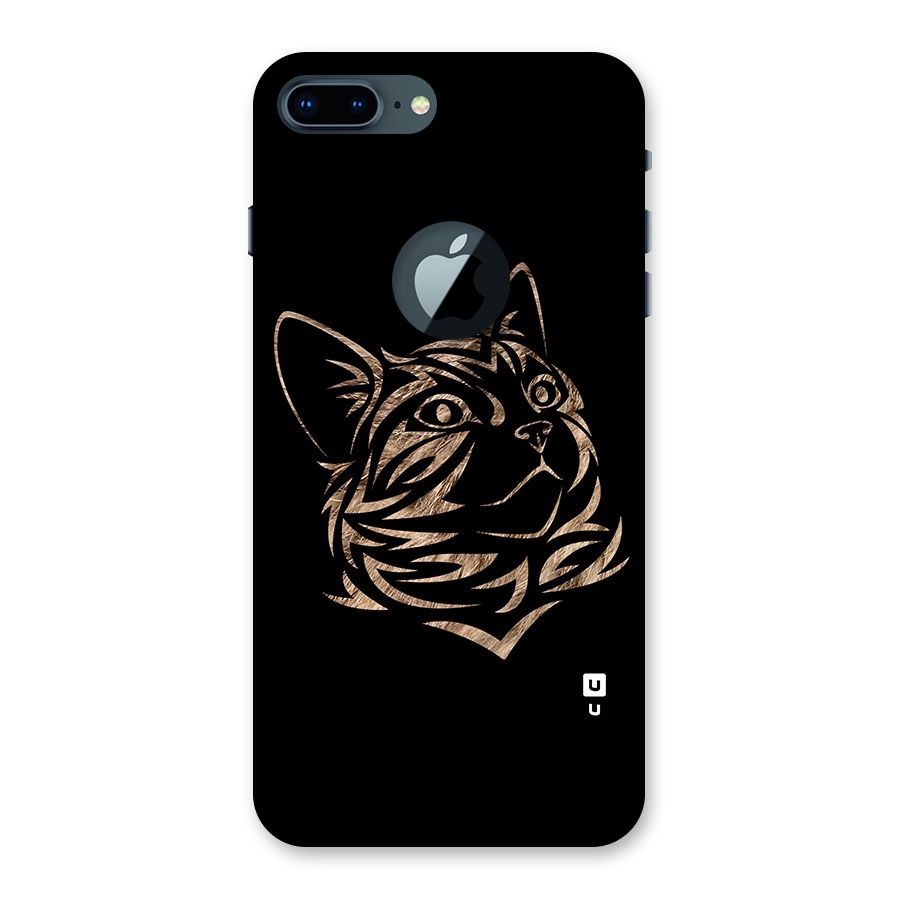 Tribal Cat Back Case for iPhone 7 Plus Logo Cut