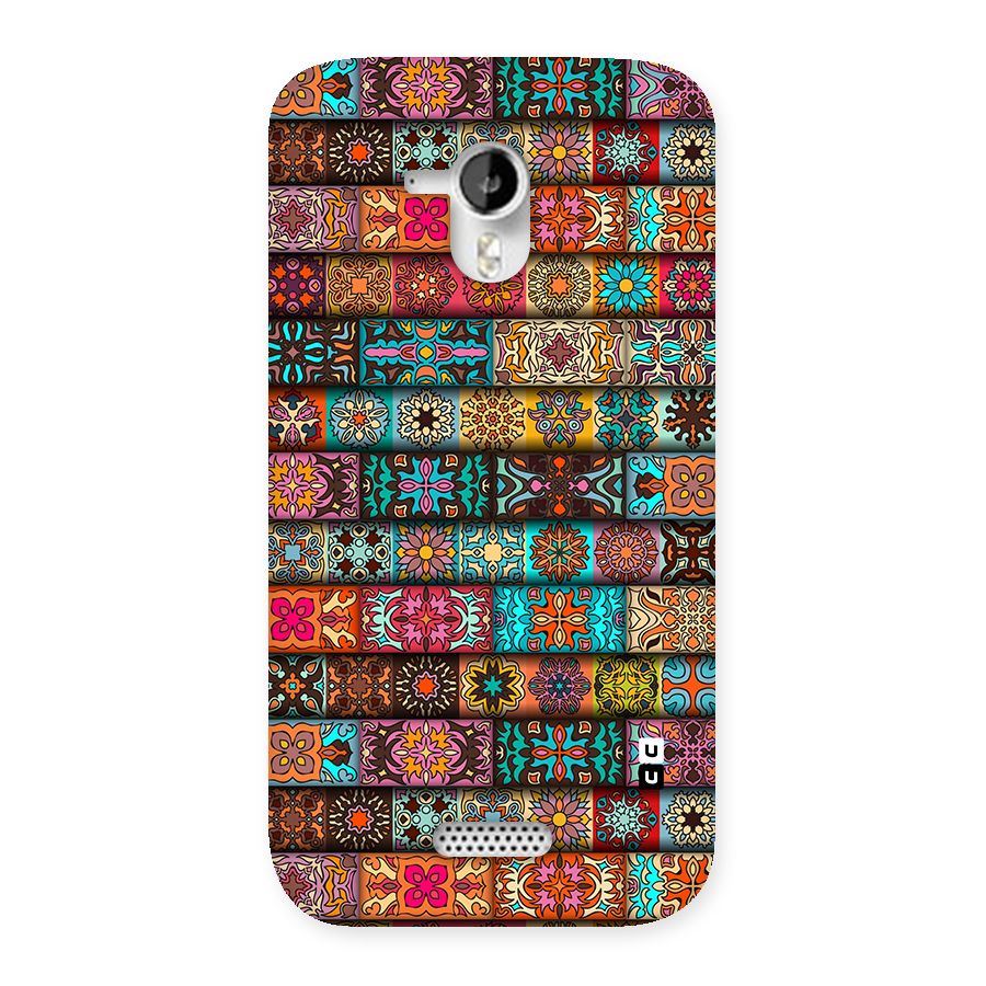 Tribal Seamless Pattern Vintage Decorative Back Case for Canvas HD A116