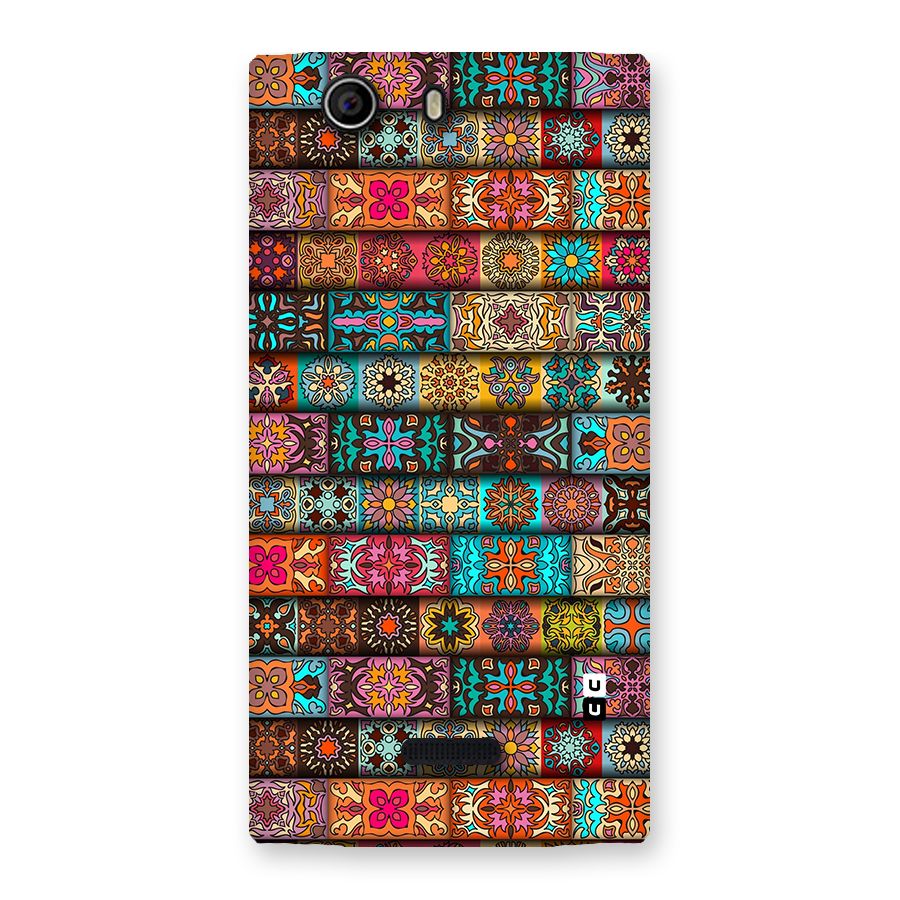 Tribal Seamless Pattern Vintage Decorative Back Case for Canvas Nitro 2 E311