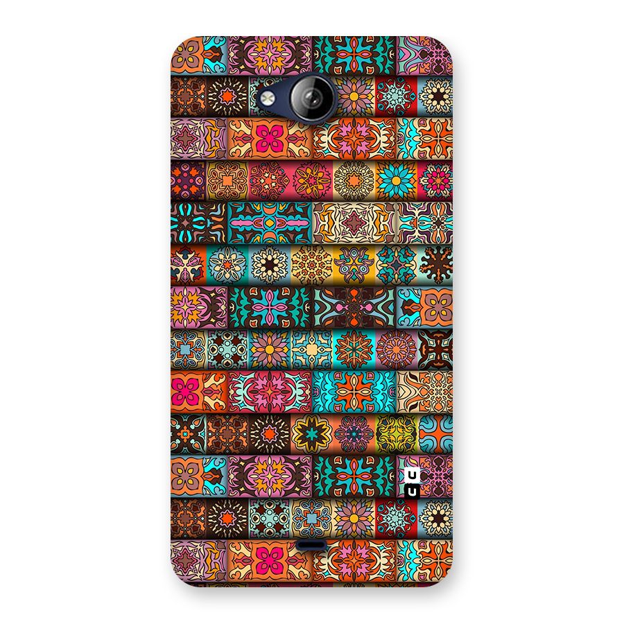 Tribal Seamless Pattern Vintage Decorative Back Case for Canvas Play Q355
