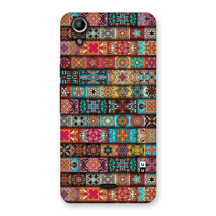 Tribal Seamless Pattern Vintage Decorative Back Case for Canvas Selfie Lens Q345