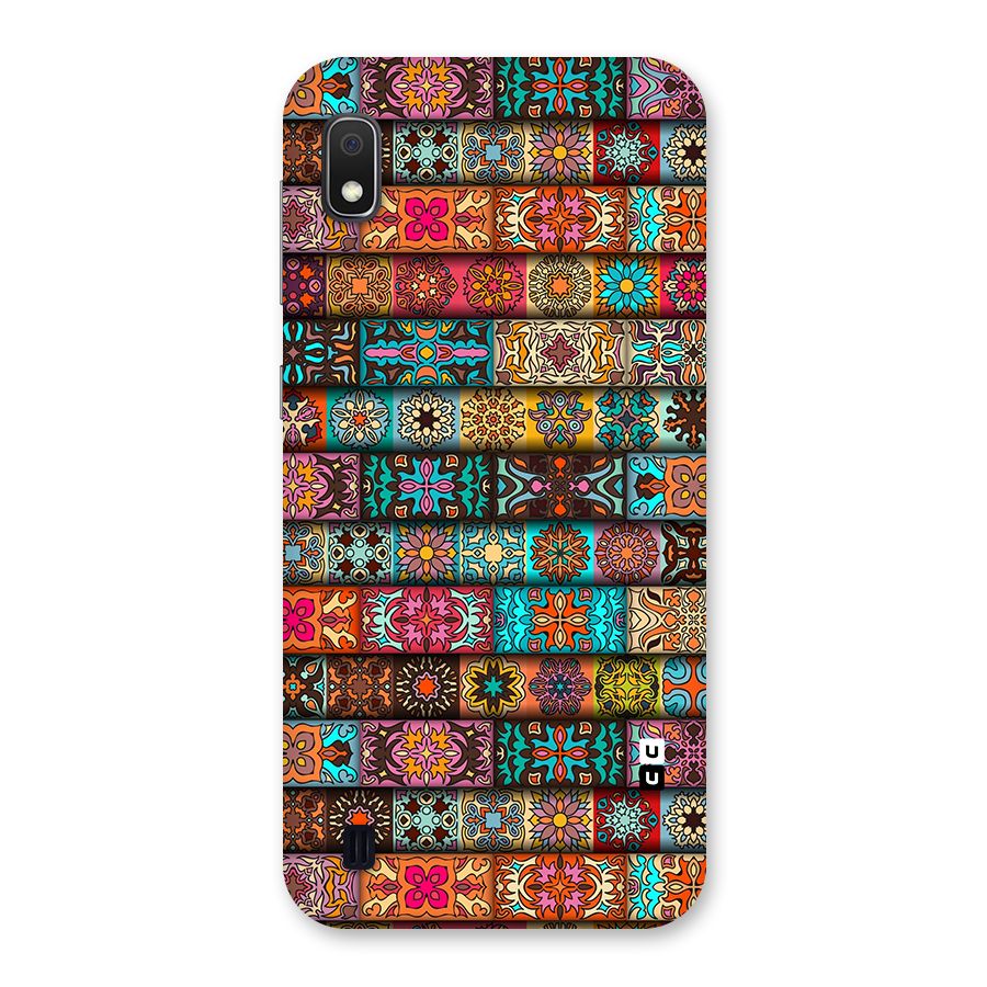 Tribal Seamless Pattern Vintage Decorative Back Case for Galaxy A10