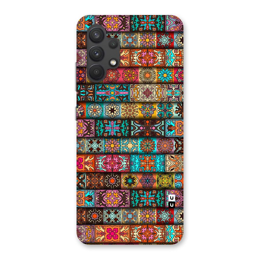 Tribal Seamless Pattern Vintage Decorative Back Case for Galaxy A32