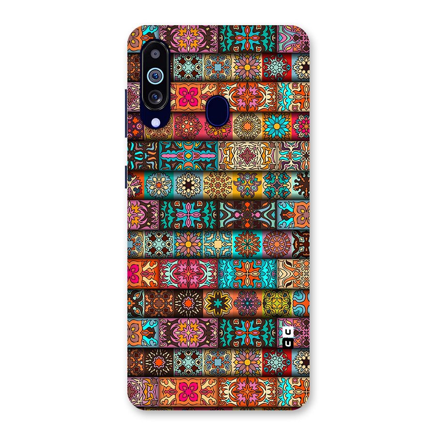 Tribal Seamless Pattern Vintage Decorative Back Case for Galaxy A60