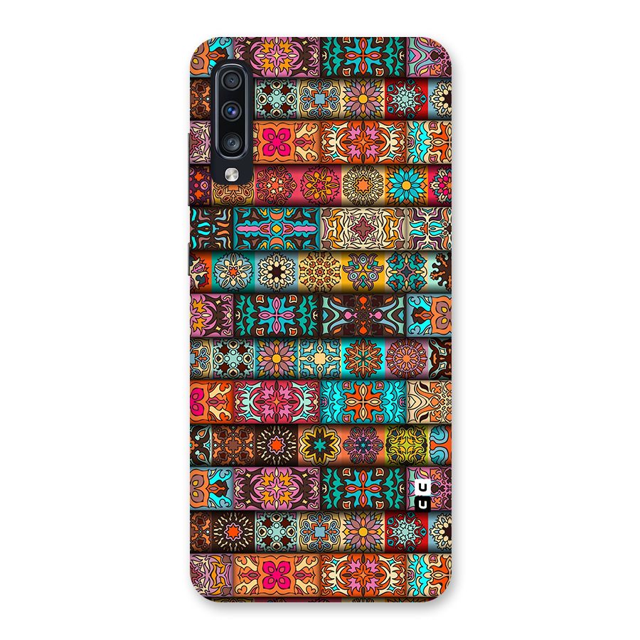Tribal Seamless Pattern Vintage Decorative Back Case for Galaxy A70