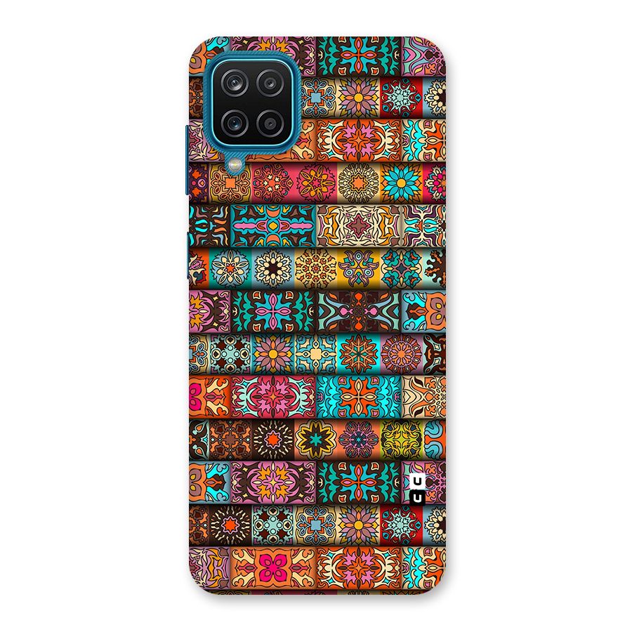Tribal Seamless Pattern Vintage Decorative Back Case for Galaxy F12