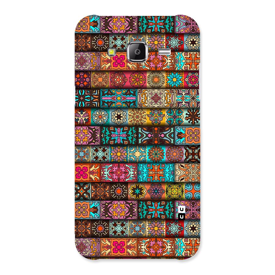 Tribal Seamless Pattern Vintage Decorative Back Case for Galaxy J2 Prime