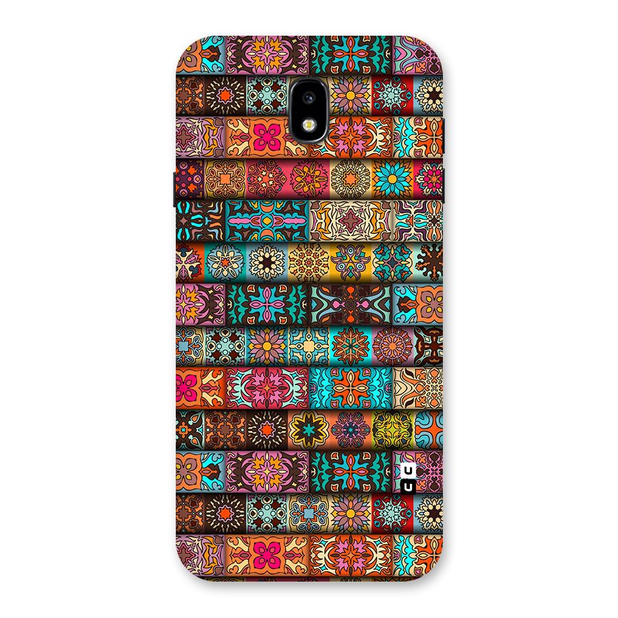 Tribal Seamless Pattern Vintage Decorative Back Case for Galaxy J7 Pro