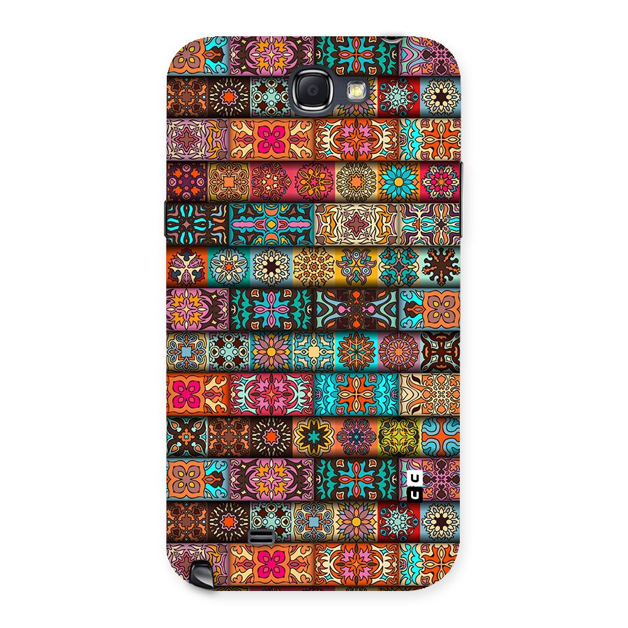 Tribal Seamless Pattern Vintage Decorative Back Case for Galaxy Note 2