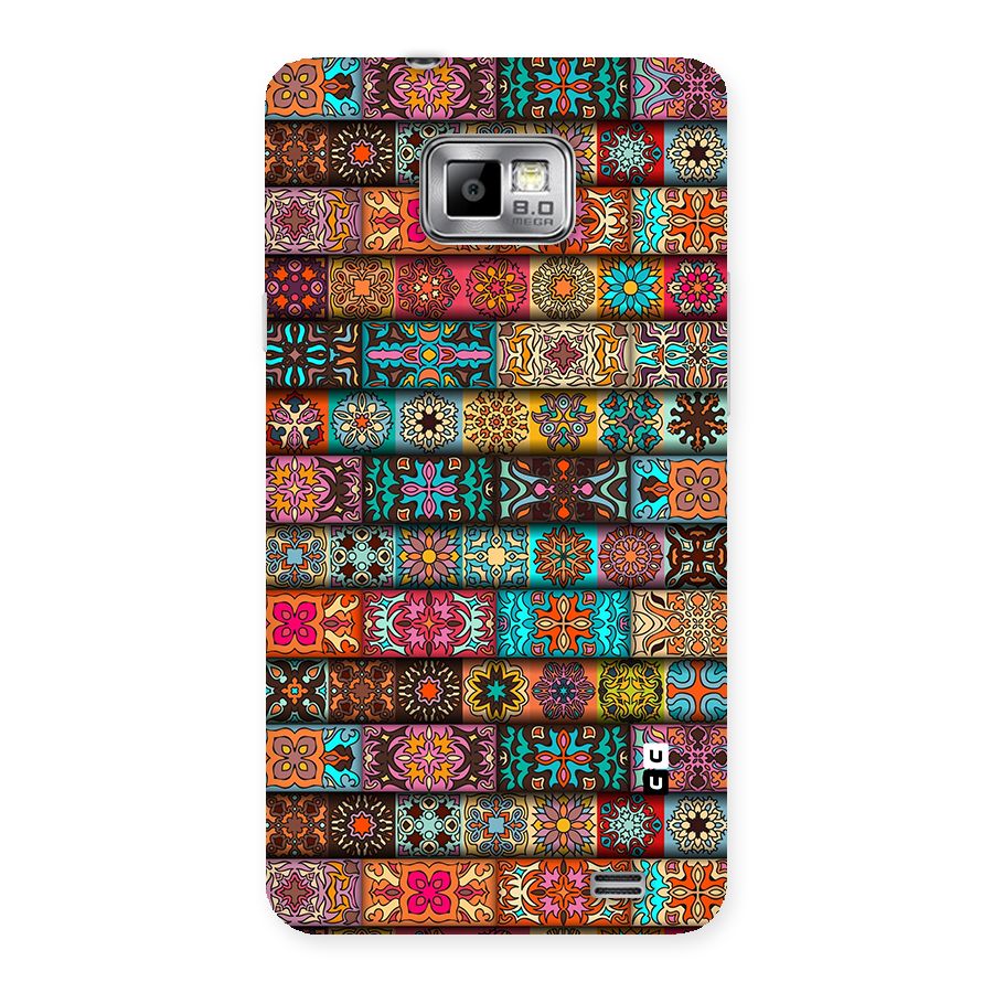 Tribal Seamless Pattern Vintage Decorative Back Case for Galaxy S2