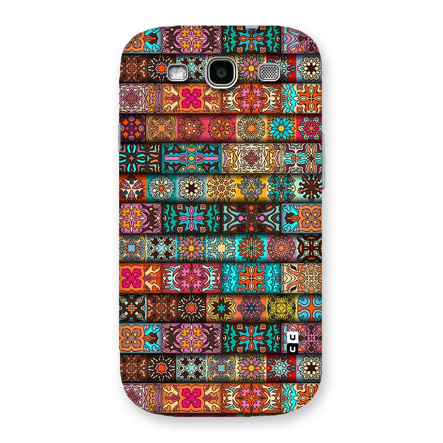 Tribal Seamless Pattern Vintage Decorative Back Case for Galaxy S3