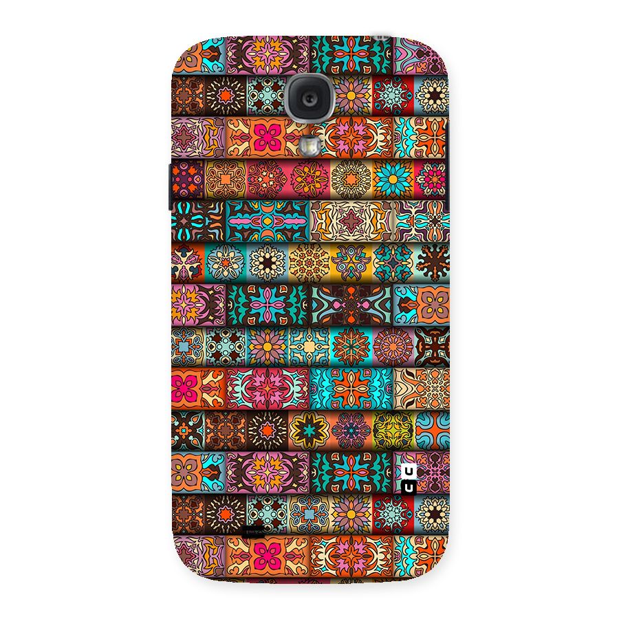Tribal Seamless Pattern Vintage Decorative Back Case for Galaxy S4