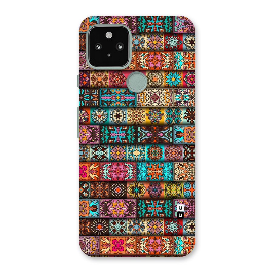 Tribal Seamless Pattern Vintage Decorative Back Case for Google Pixel 5