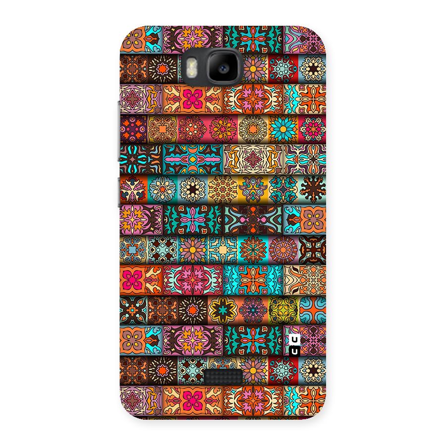 Tribal Seamless Pattern Vintage Decorative Back Case for Honor Bee
