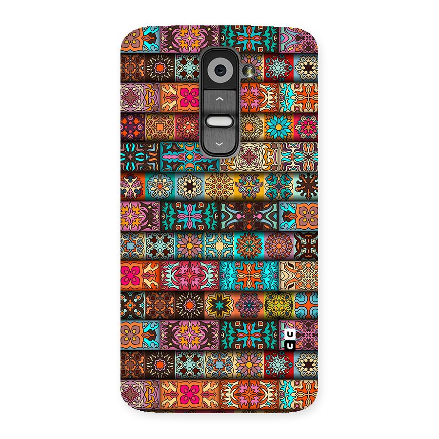 Tribal Seamless Pattern Vintage Decorative Back Case for LG G2