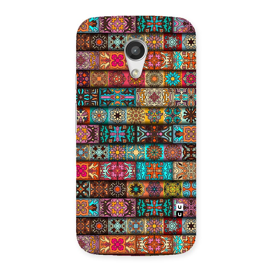 Tribal Seamless Pattern Vintage Decorative Back Case for Moto G 2nd Gen