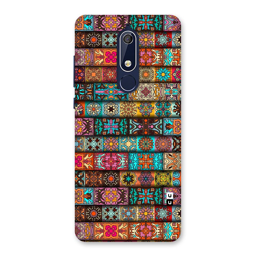 Tribal Seamless Pattern Vintage Decorative Back Case for Nokia 5.1