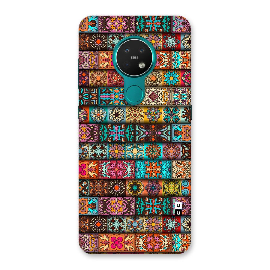 Tribal Seamless Pattern Vintage Decorative Back Case for Nokia 7.2