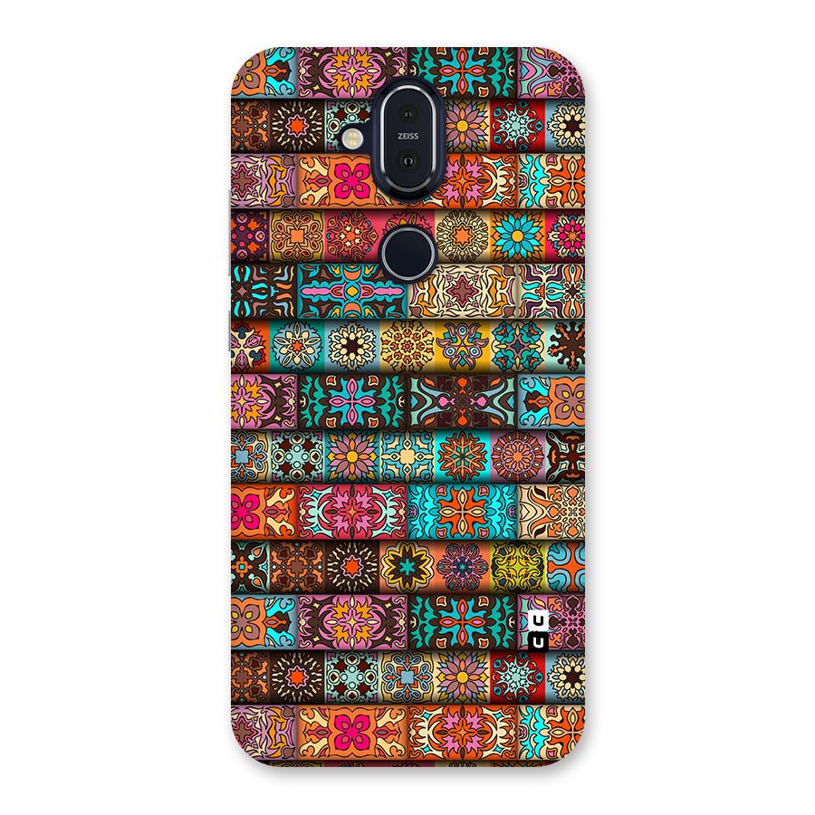 Tribal Seamless Pattern Vintage Decorative Back Case for Nokia 8.1