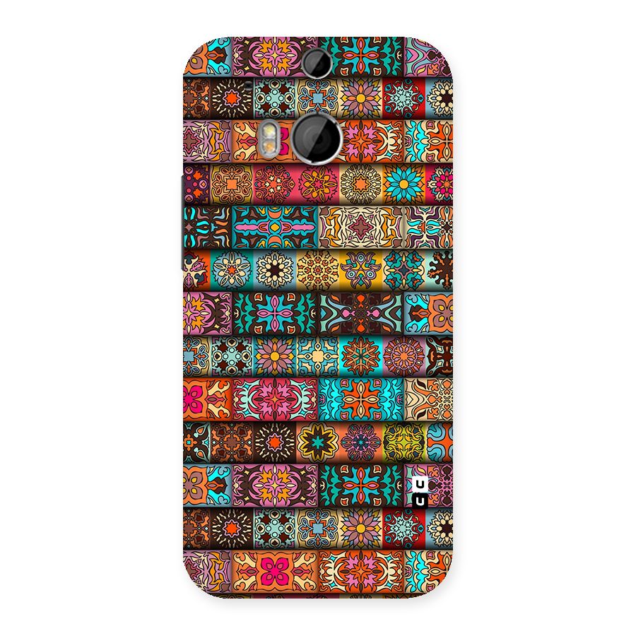 Tribal Seamless Pattern Vintage Decorative Back Case for One M8