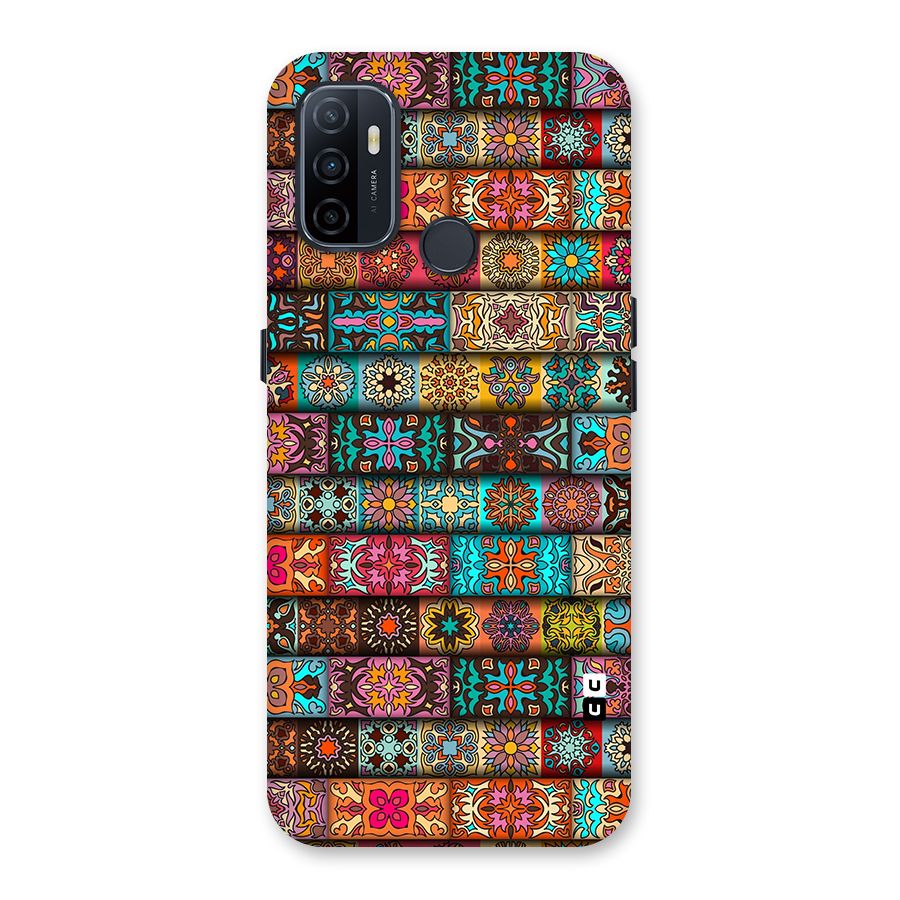 Tribal Seamless Pattern Vintage Decorative Back Case for Oppo A32