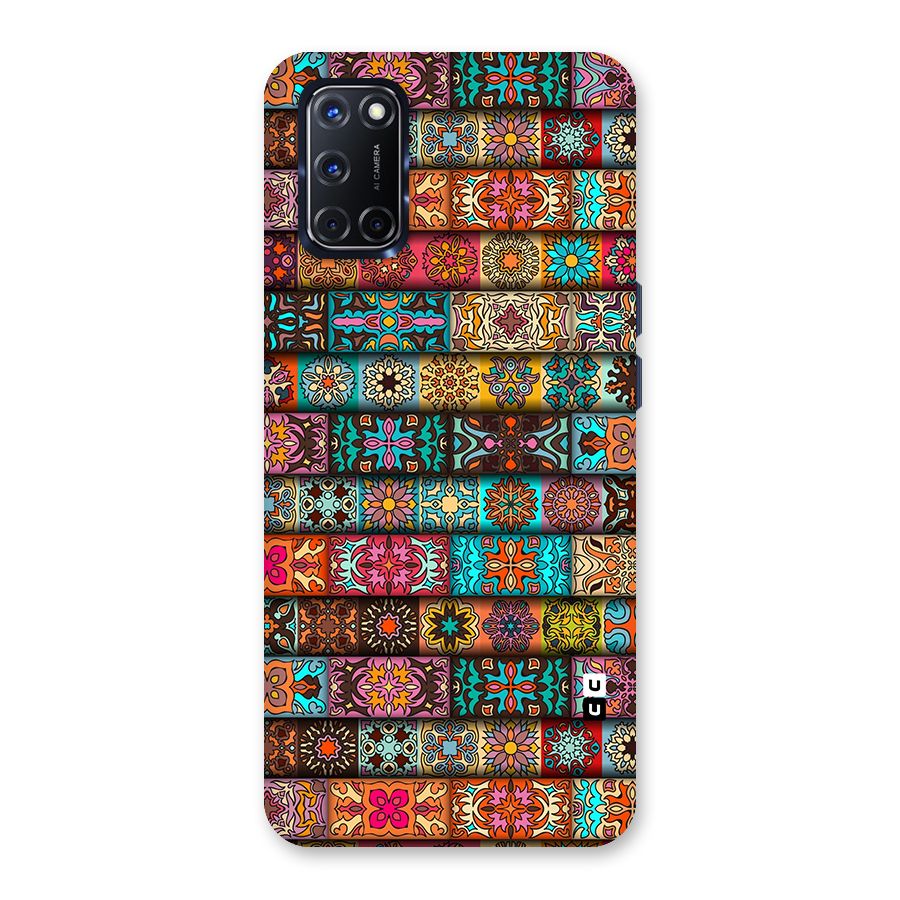 Tribal Seamless Pattern Vintage Decorative Back Case for Oppo A52