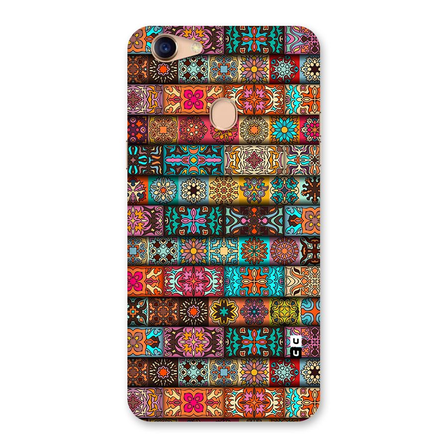 Tribal Seamless Pattern Vintage Decorative Back Case for Oppo F5