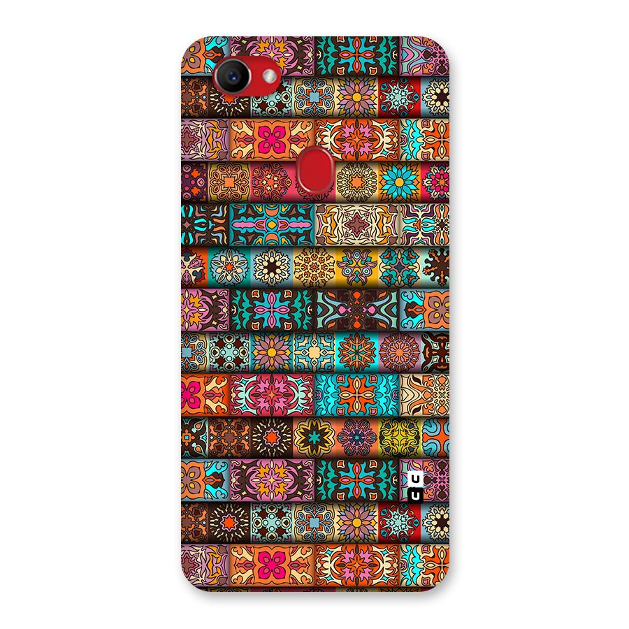Tribal Seamless Pattern Vintage Decorative Back Case for Oppo F7